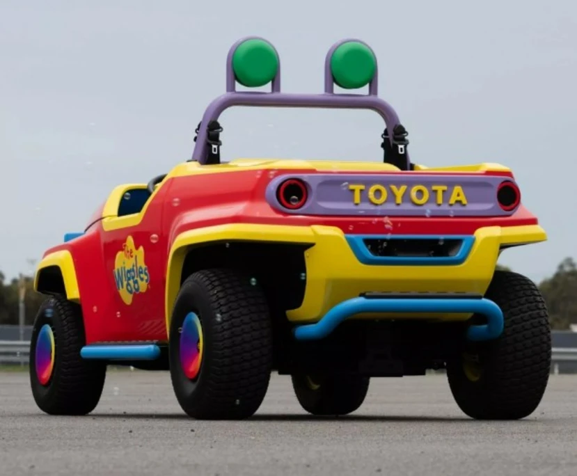 Toyota Big Red Ute, un Land Cruiser para los no tan niños