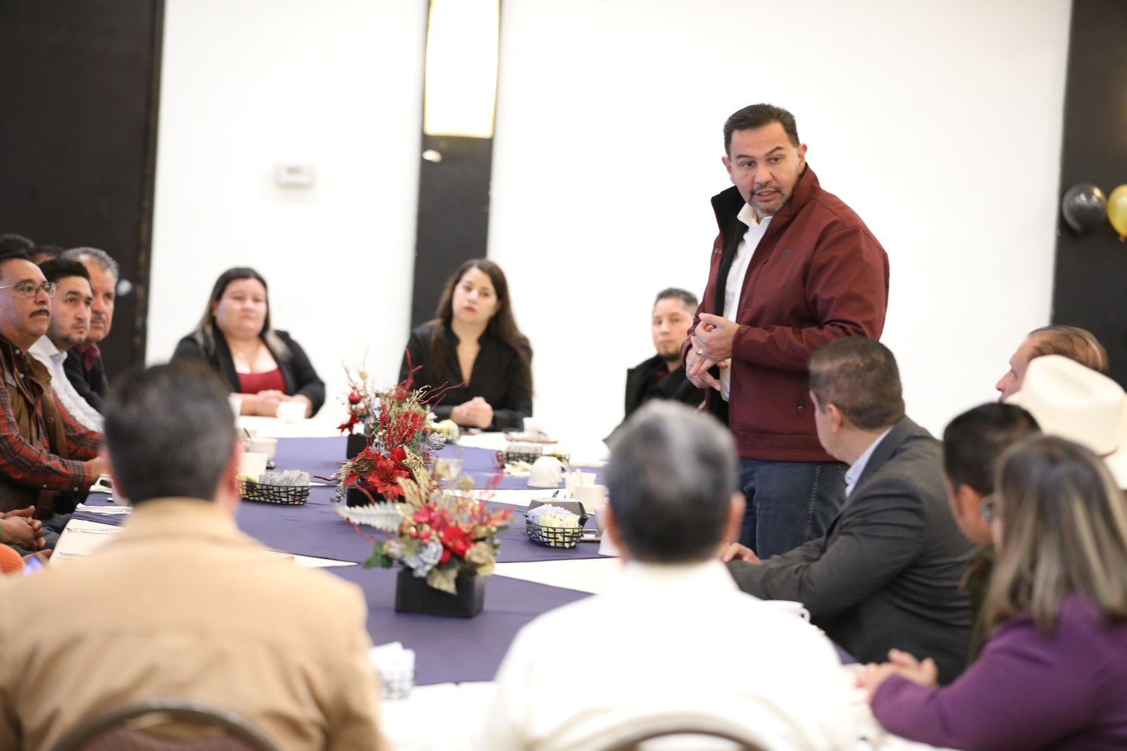 En Delicias, habla Cruz Pérez Cuellar sobre proyecto de Juárez