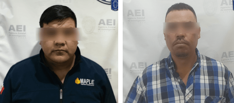 Detiene AEI Occidente a dos hombres por violencia familiar
