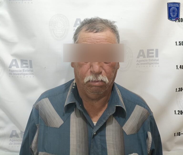 Detienen a masculino de 67 años por violación y abuso sexual