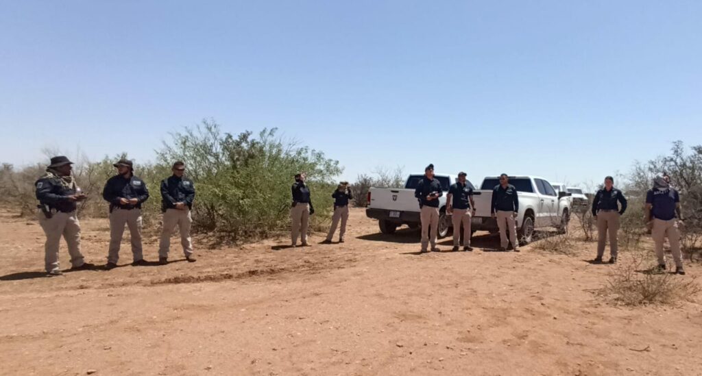 Localiza FGE restos óseos durante operativo de rastreo en Allende