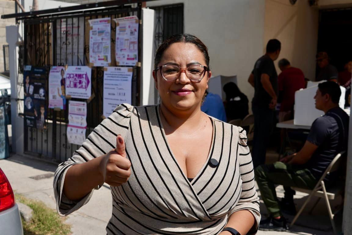 Por primera vez, se tuvo la oportunidad de elegir a personas juzgadoras, magistraturas, ministras y ministros: Presidenta del Congreso