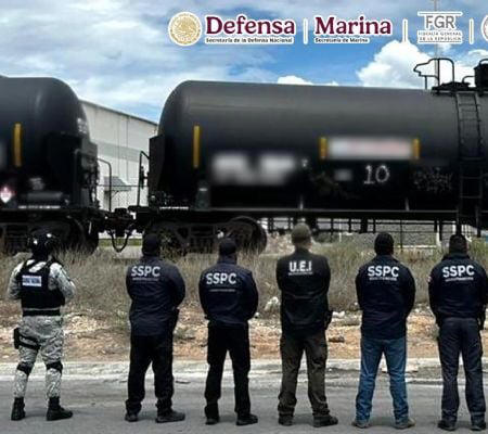 Huachicol | Harfuch presume aseguramiento de más de 15 millones de hidrocarburo