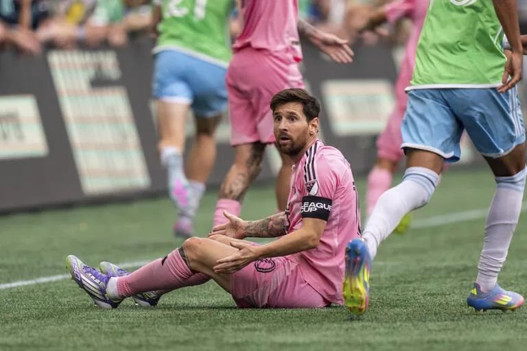Messi se quedó con las ganas en la Leagues Cup
