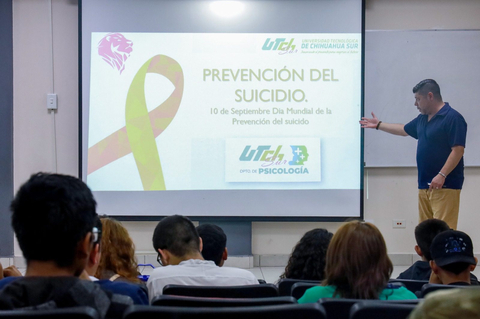 Realiza UTCH Sur jornada de concientización sobre la prevención del suicidio