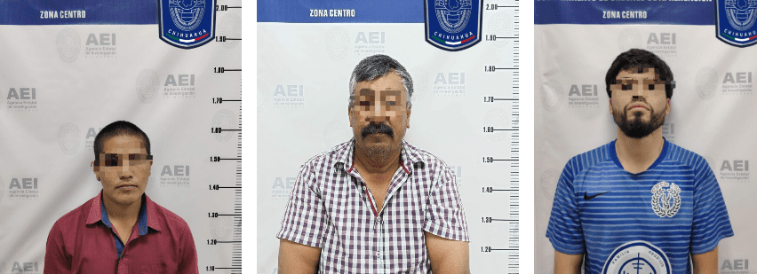 Cumplimenta AEI tres órdenes de aprehensión por violencia familiar en Chihuahua