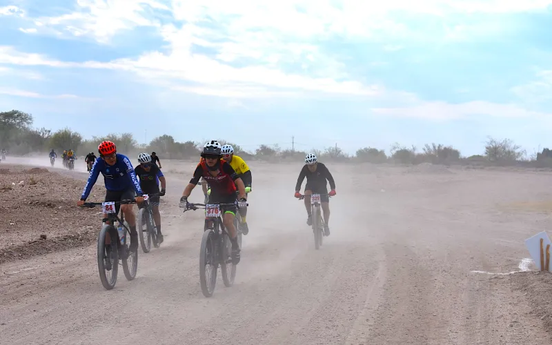 Todo listo para la carrera de ciclismo MTB Meoqui Rosetilla Race 2025 este domingo