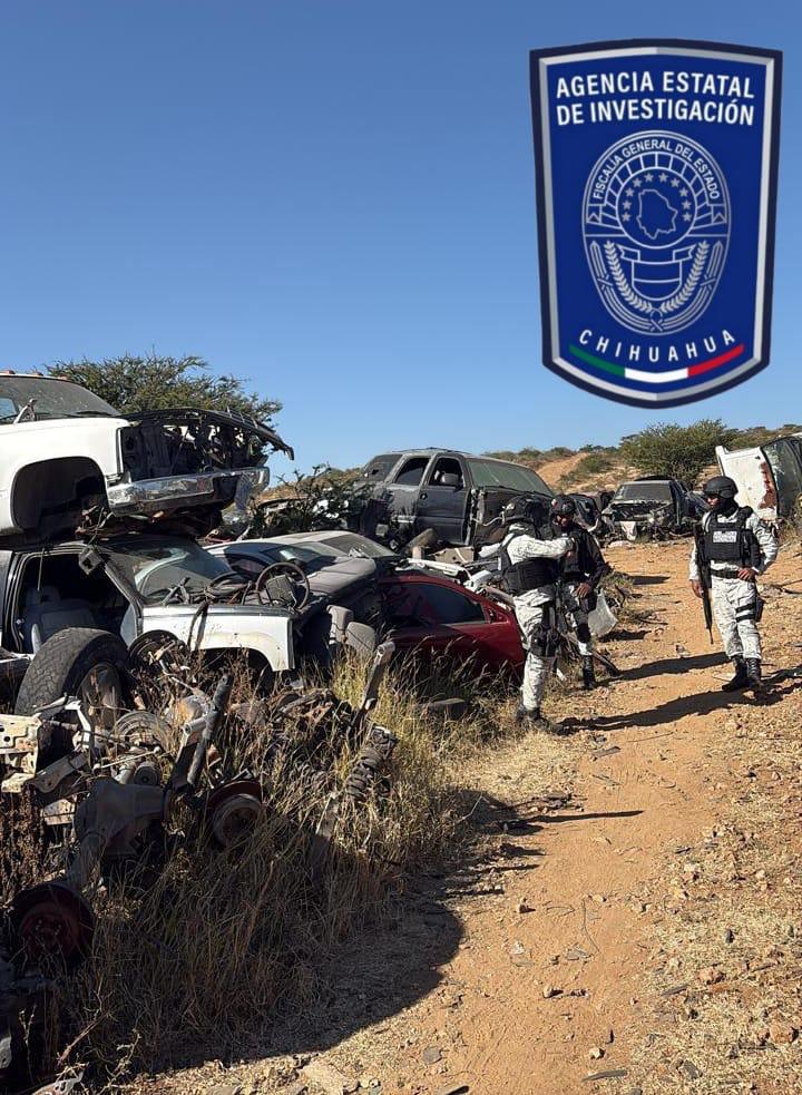 Continúa FGE Zona Sur con revisión de yonkes en Parral