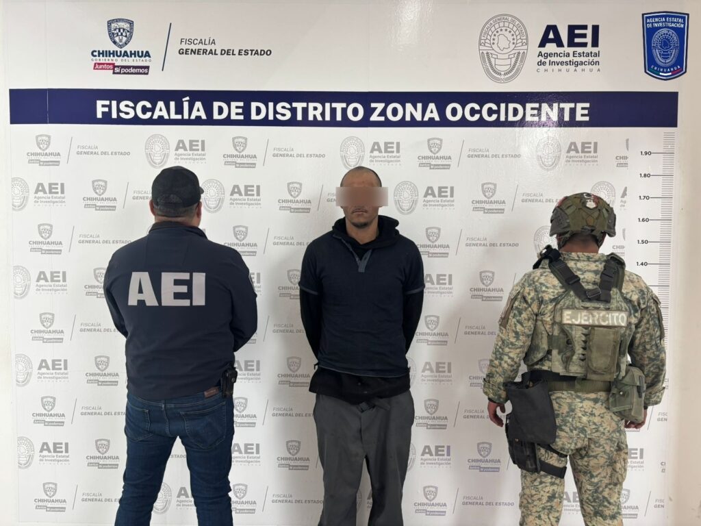Detienen en flagrancia AEI y Ejército a hombre en posesión de cristal