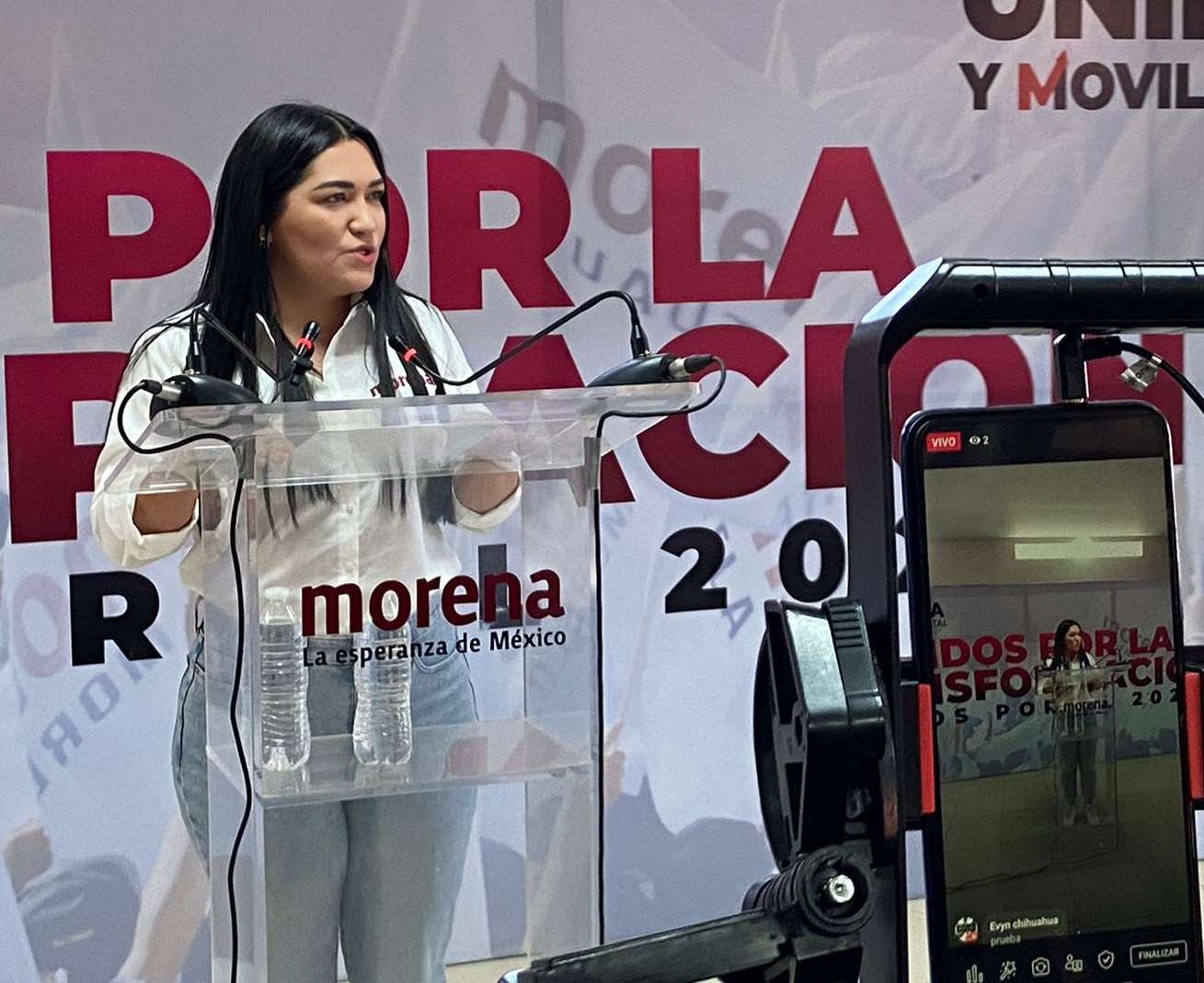 Morena rechaza endeudamiento estatal y cuestiona ausencia de diputadas
