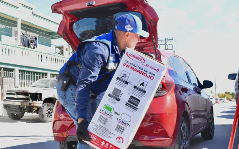 Concluye Estado entrega de calefactores a escuelas de Ciudad Juárez