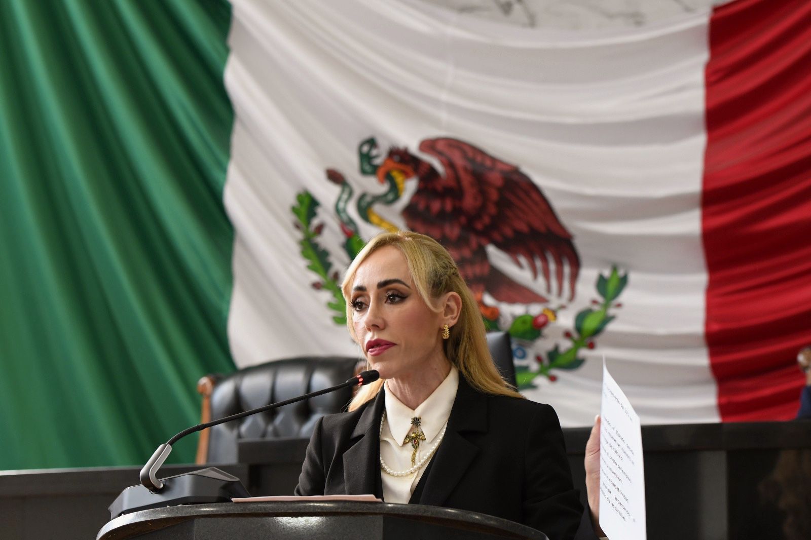 Brenda Ríos rechaza aumento al Impuesto Sobre Nómina y lo califica de inconstitucional