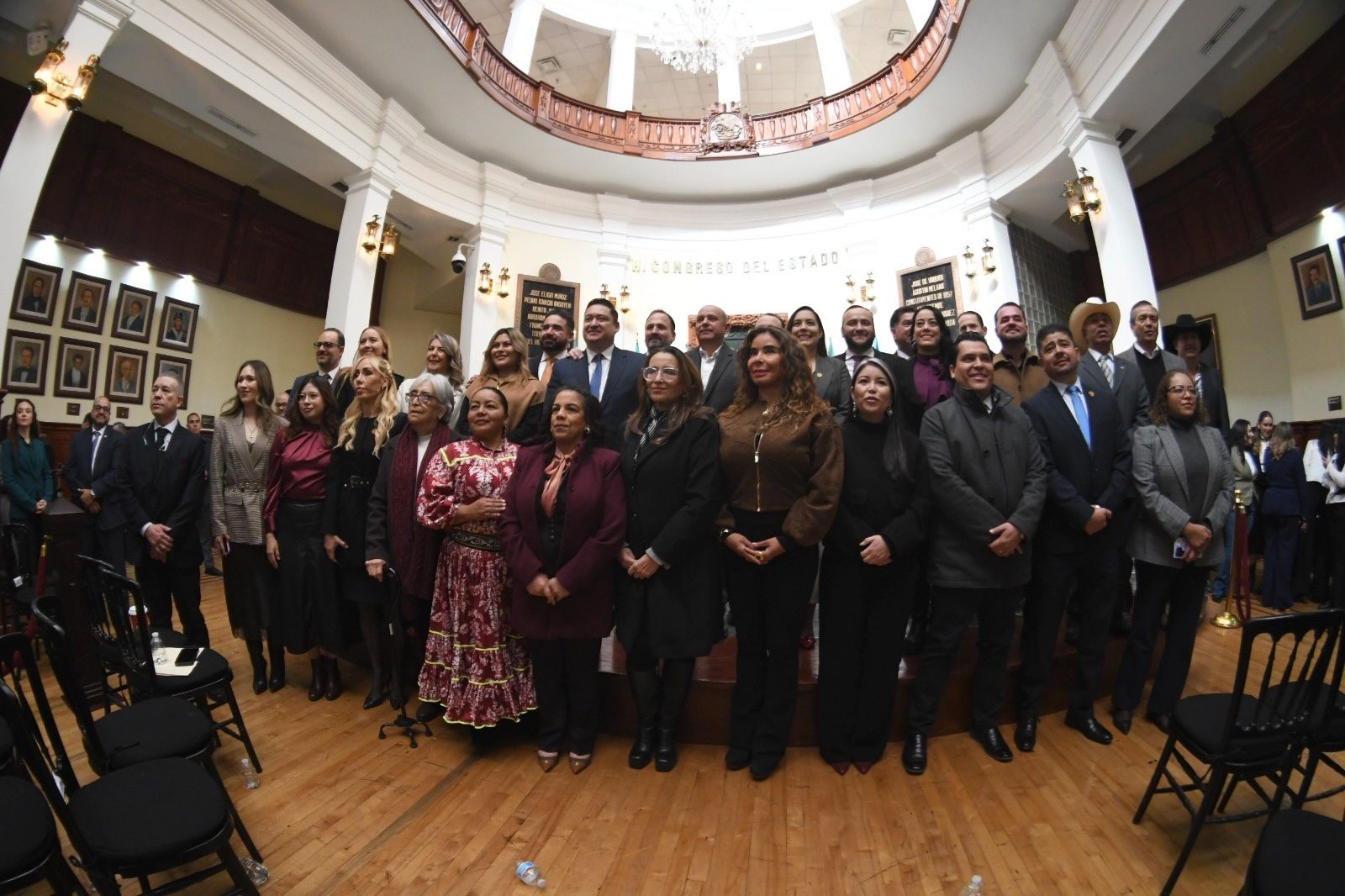 Congreso conmemora Bicentenario de la Primera Constitución de Chihuahua con Sesión Solemne en el antiguo Salón de Sesiones