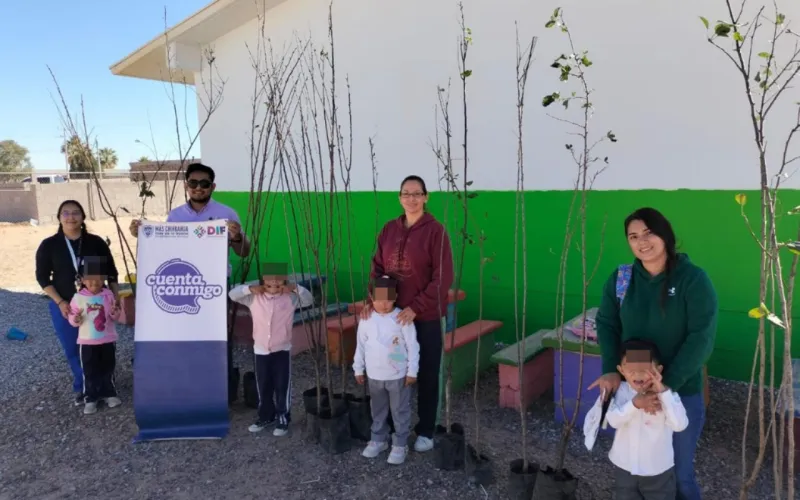 Impulsa DIF Estatal la creación de 81 huertos escolares en 29 municipios