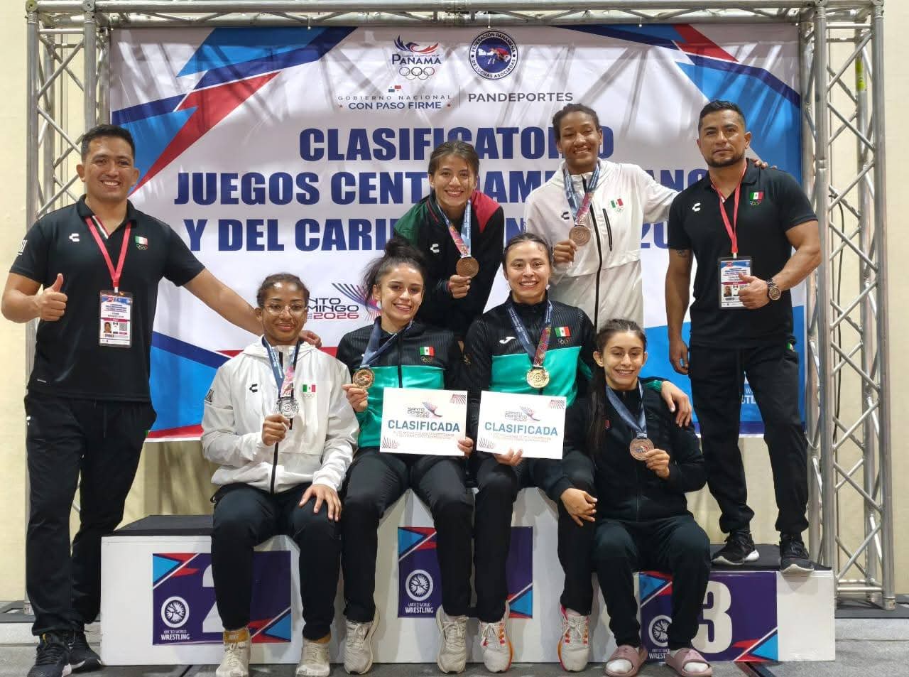 Lucha olímpica logra 15 medallas y 18 plazas a Juegos Centroamericanos 2026