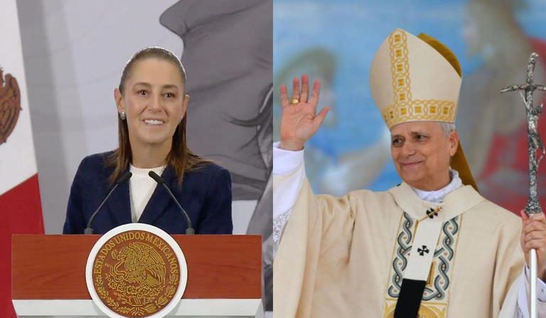 Papa León XIV aceptó la invitación de Sheinbaum para visitar México