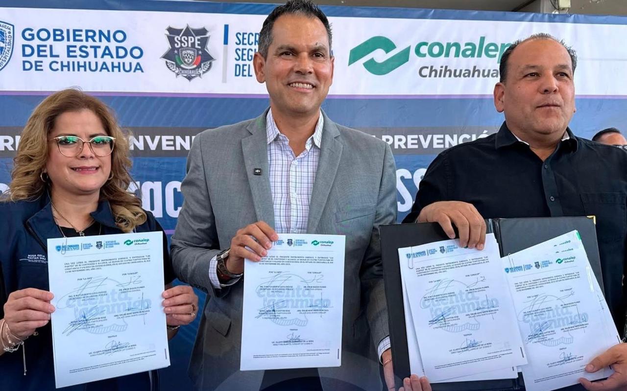 Acuerdan SSPE y Conalep integrar planteles a la Plataforma Centinela para reforzar la seguridad escolar