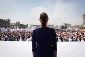 Sheinbaum encabezó celebración por 7 años de la 4T