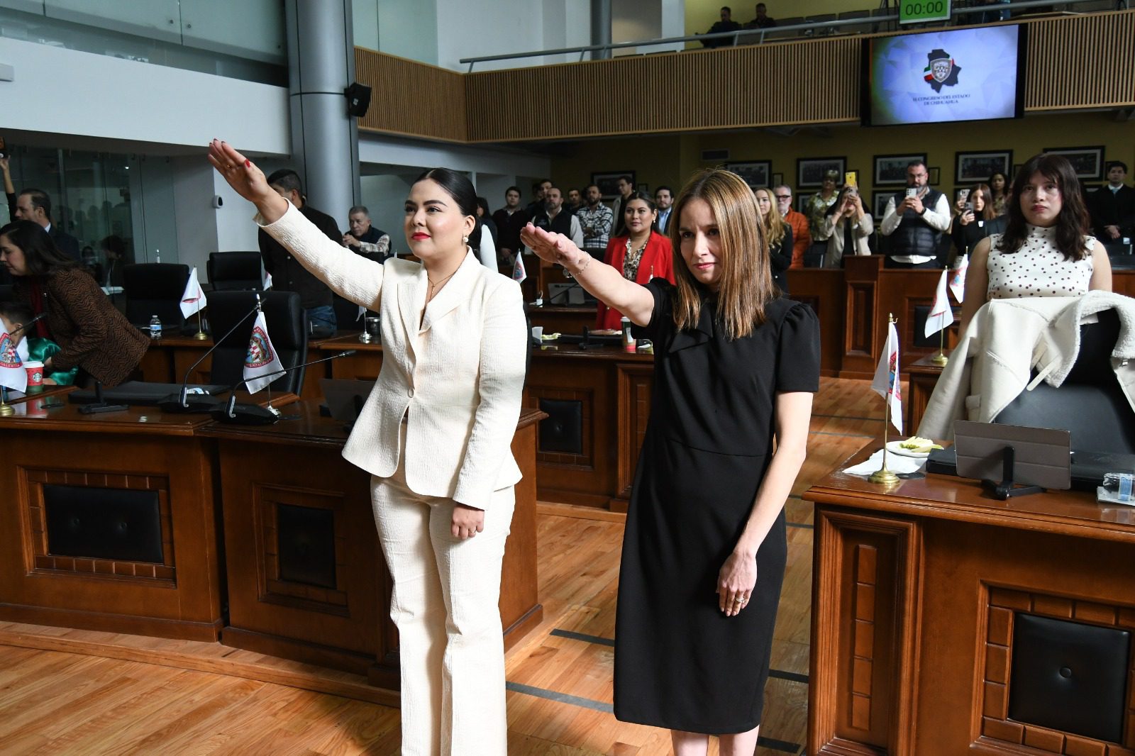 Rinden Protesta de Ley juezas al TSJE