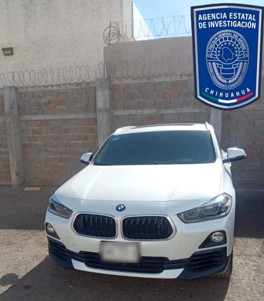 Asegura AEI vehículo en Recaudación de Rentas; contaba con reporte de robo