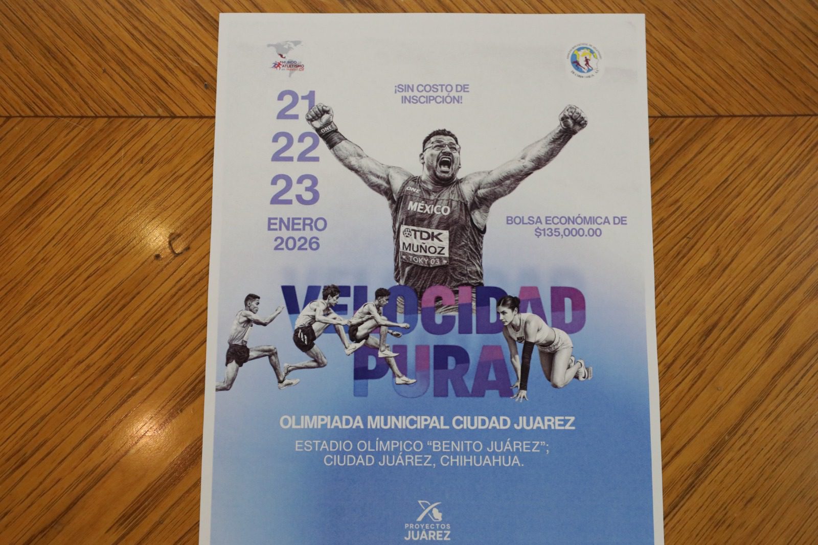 Ciudad Juárez será sede de la Olimpiada Municipal y Velocidad Pura 2026