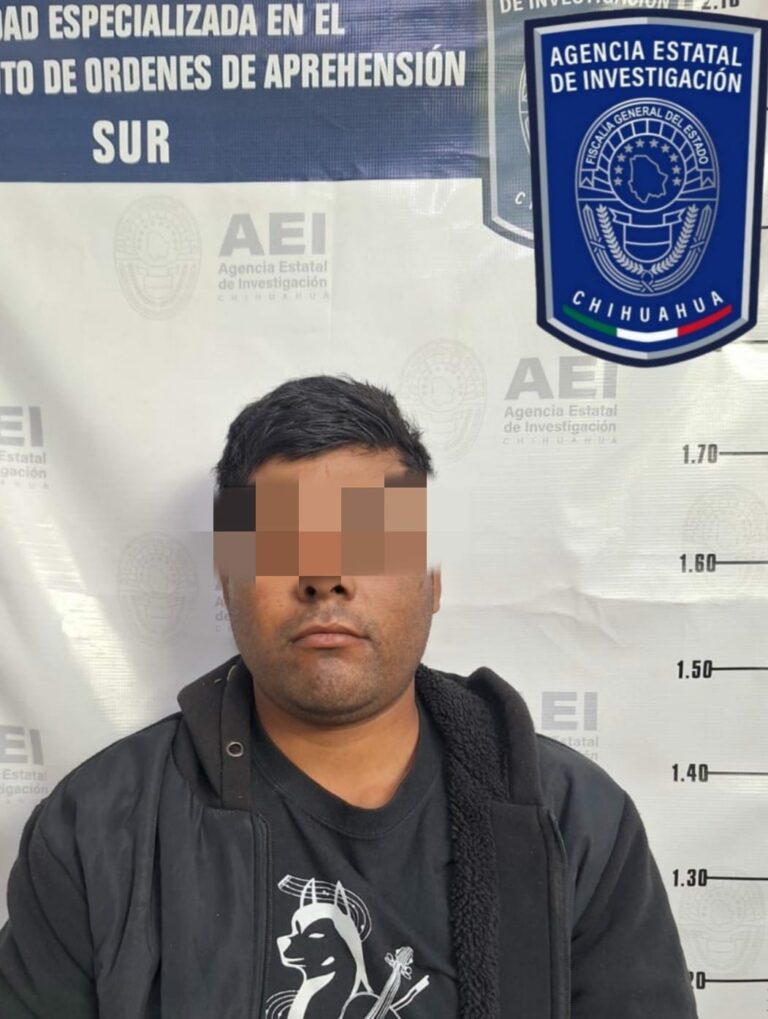 Aprehende Policía Investigadora a sujeto que intentó matar a su ex pareja en Parral