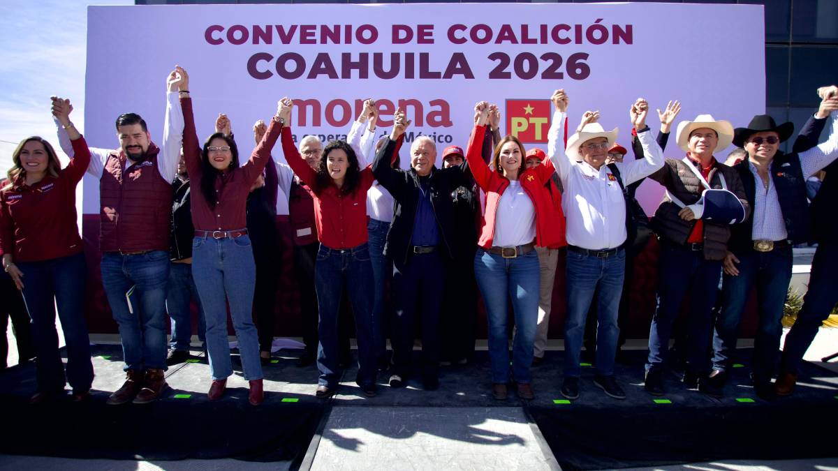 Morena y PT van juntos en Coahuila; Verde no