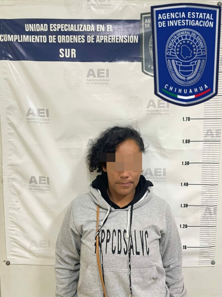 Aprehende Policía Investigadora a mujer que ingresó de manera ilegal a una mina en Santa Bárbara