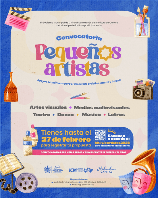 Abren convocatoria Pequeños Artistas en su primera edición
