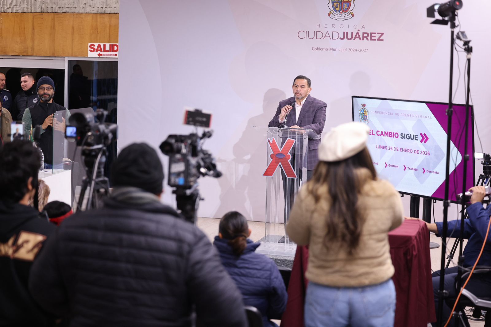 Atiende Gobierno Municipal de Juárez estragos por lluvias