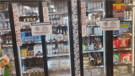 Clausuró dos negocios Gobernación Municipal en reciente operativo