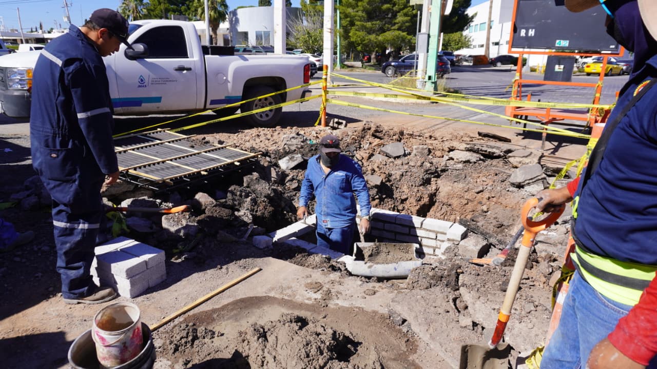 Rehabilitación de caja de válvulas en Ortíz Mena generará baja presión de agua en 7 colonias este miércoles