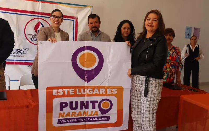 Instala ICHMujeres 5 nuevos Puntos Naranja en Saucillo