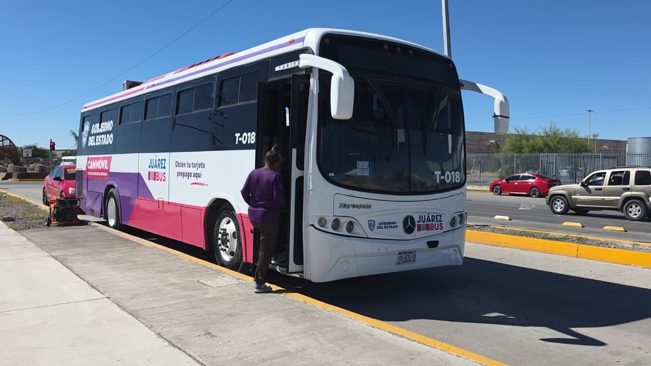 Ajustan horario de atención de los CAM móviles y fijos del JuárezBus