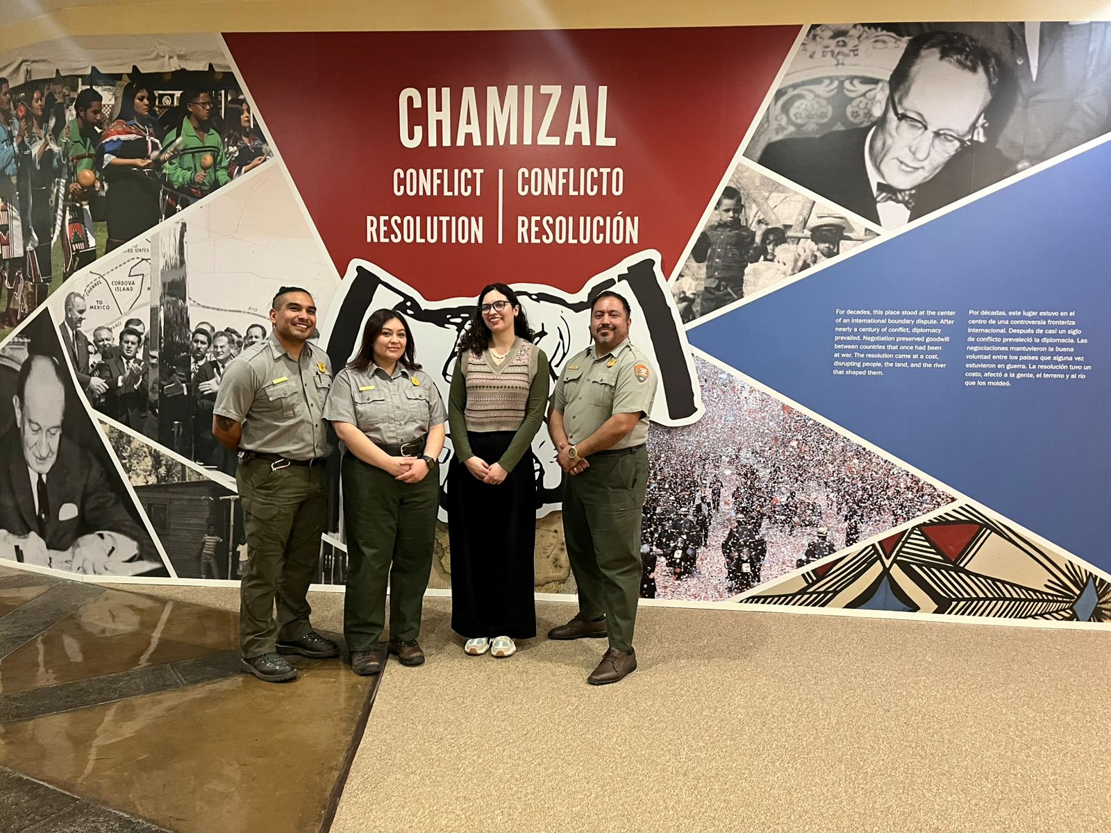 Fortalecen lazos binacionales representantes del museo de El Chamizal de México y Estados Unidos