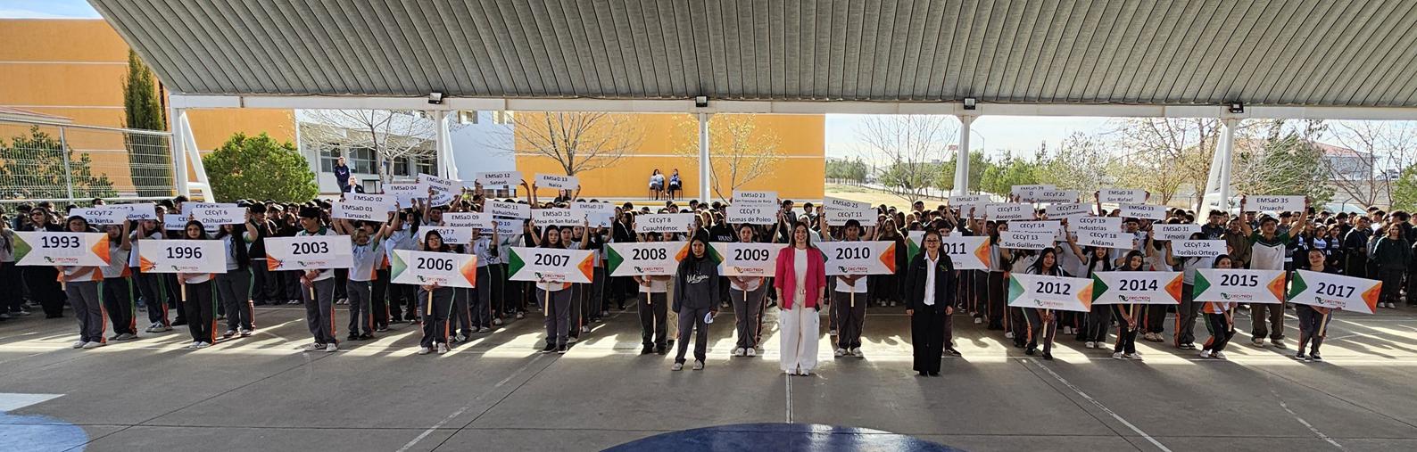 Con el “Día CECyT” celebra CECyTECH 35 años de formar jóvenes talentosos