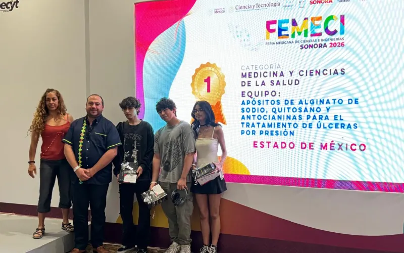 Destacan estudiantes chihuahuenses en la Feria Mexicana de Ciencias e Ingenierías 2026