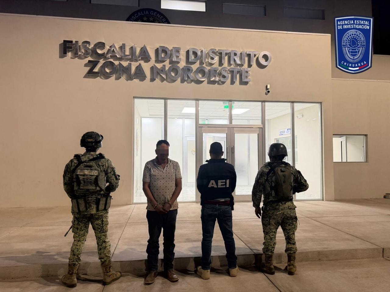 Cumplimenta AEI orden de aprehensión por violación en NCG