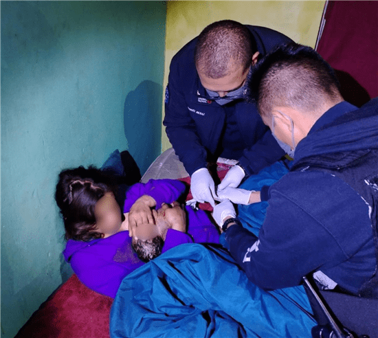 Ayudaron policías municipales durante un parto en colonia Campesina