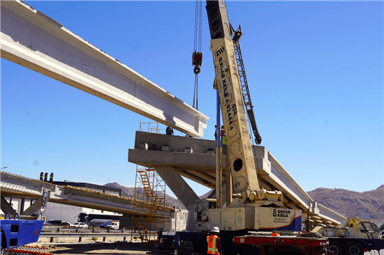 Avanza construcción de puente en Nogales e Industrias, pronto menos tráfico