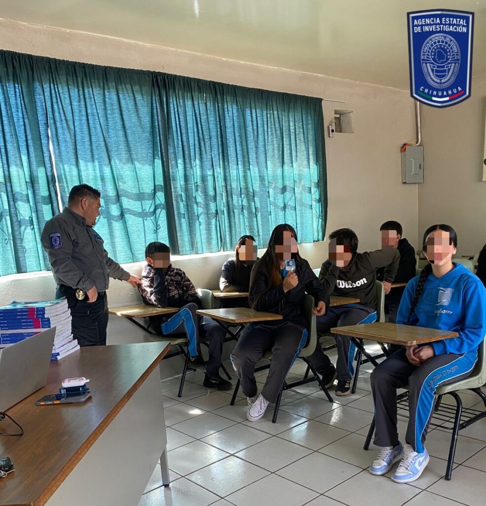 Concientiza GOECHI a estudiantes de San Buenaventura sobre el consumo de sustancias prohibidas
