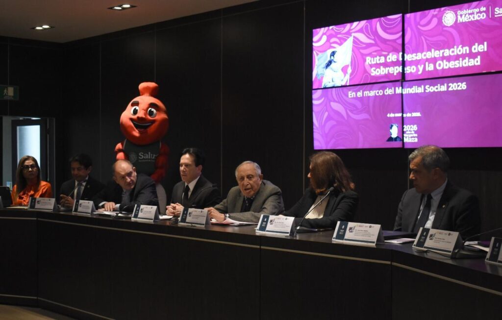 Secretaría de Salud presenta Estrategia de Desaceleración del Sobrepeso y la Obesidad en México