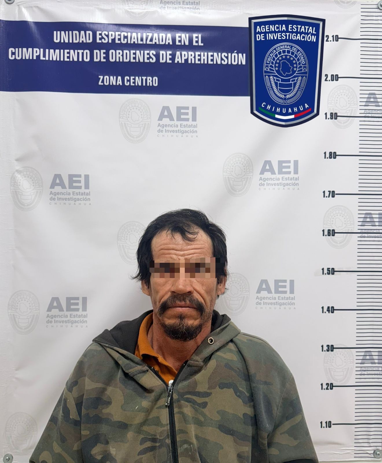 Lo detiene AEI por violencia familiar en Chihuahua