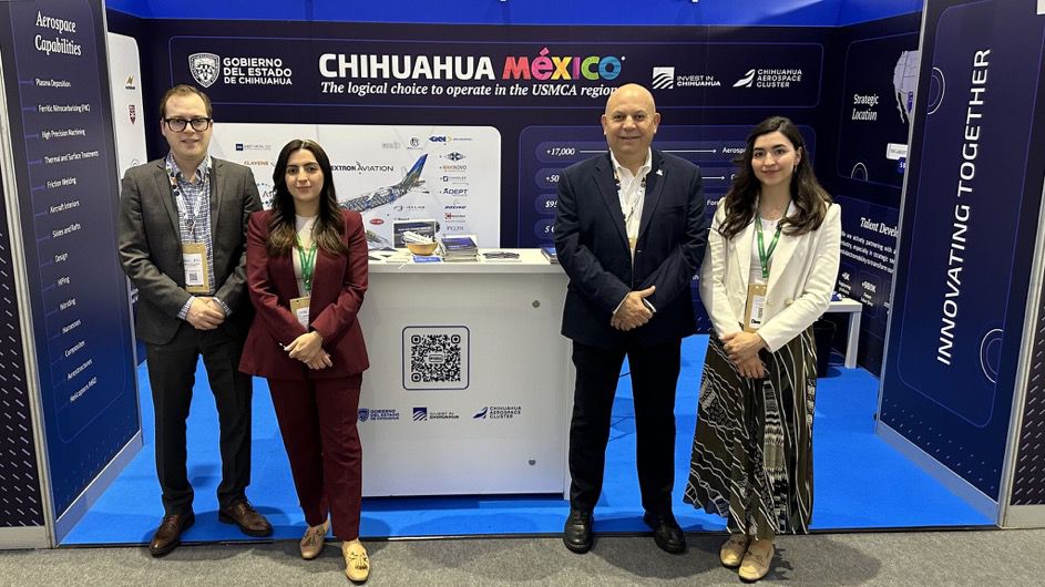 Participa Chihuahua en Aircraft Interiors Expo
