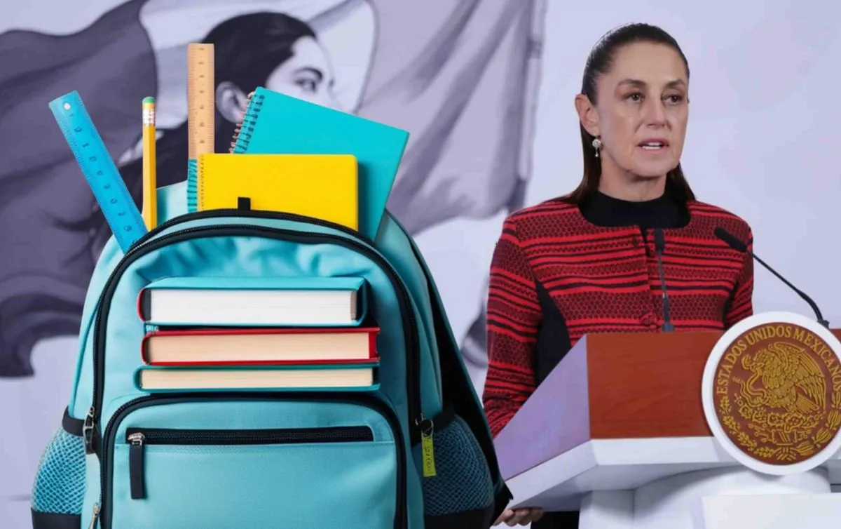 Anuncia Sheinbaum apoyo universal de útiles y uniformes para estudiantes de primaria
