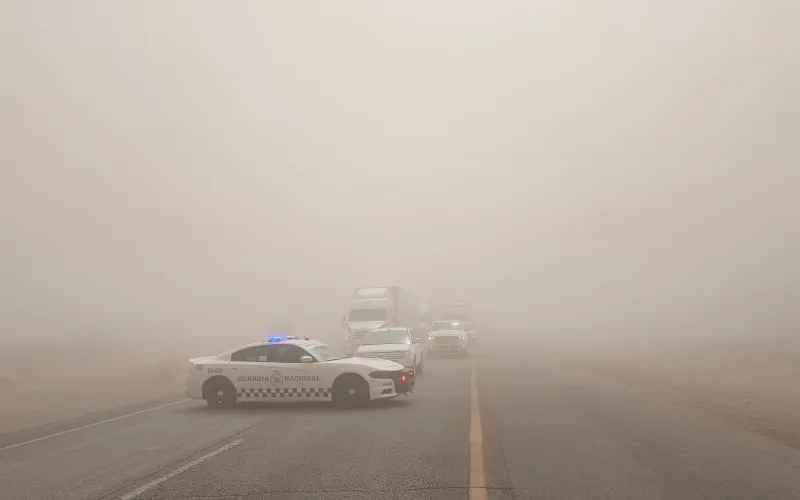 Advierte Protección Civil por rachas de hasta 85 km/h para las próximas horas