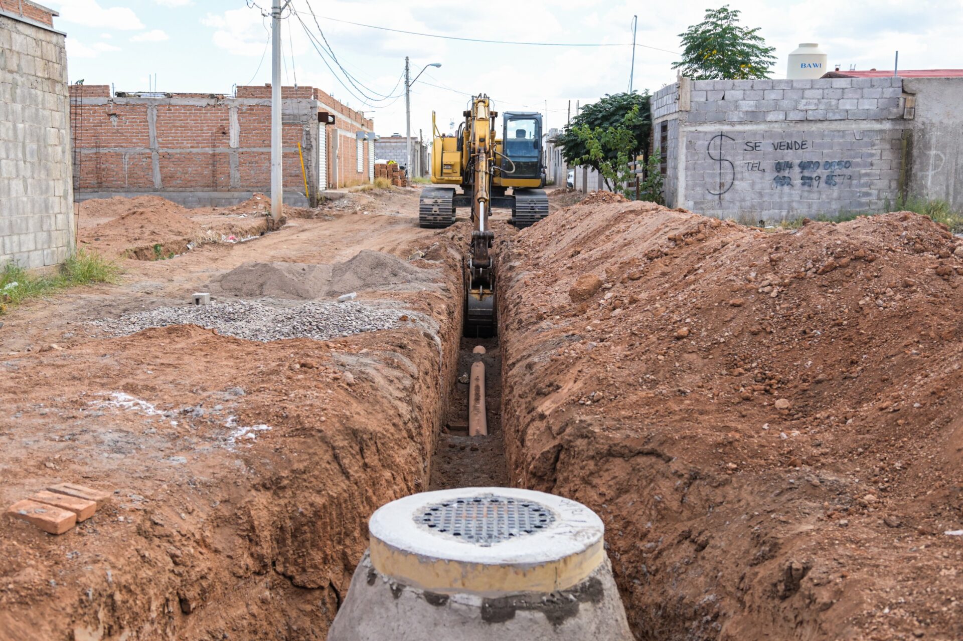 Entrega JMAS Chihuahua obra de drenaje en beneficio de 500 habitantes de Campo Viejo 2