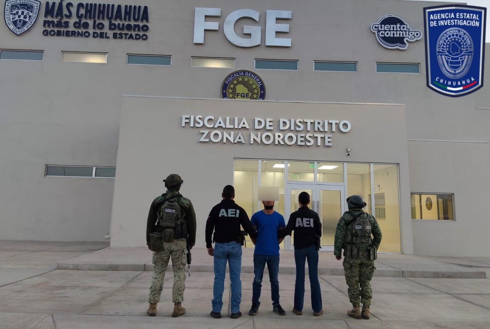 Detenido por desobediencia y resistencia en NCG