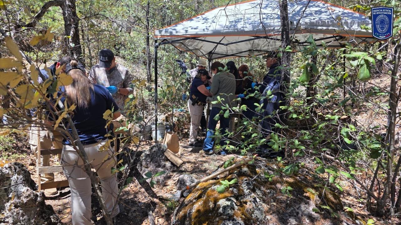 Hallan durante rastreo en Bocoyna, restos con alteración térmica