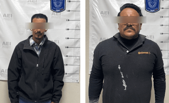 Arrestan a dos masculinos en posesión de cristal en NCG